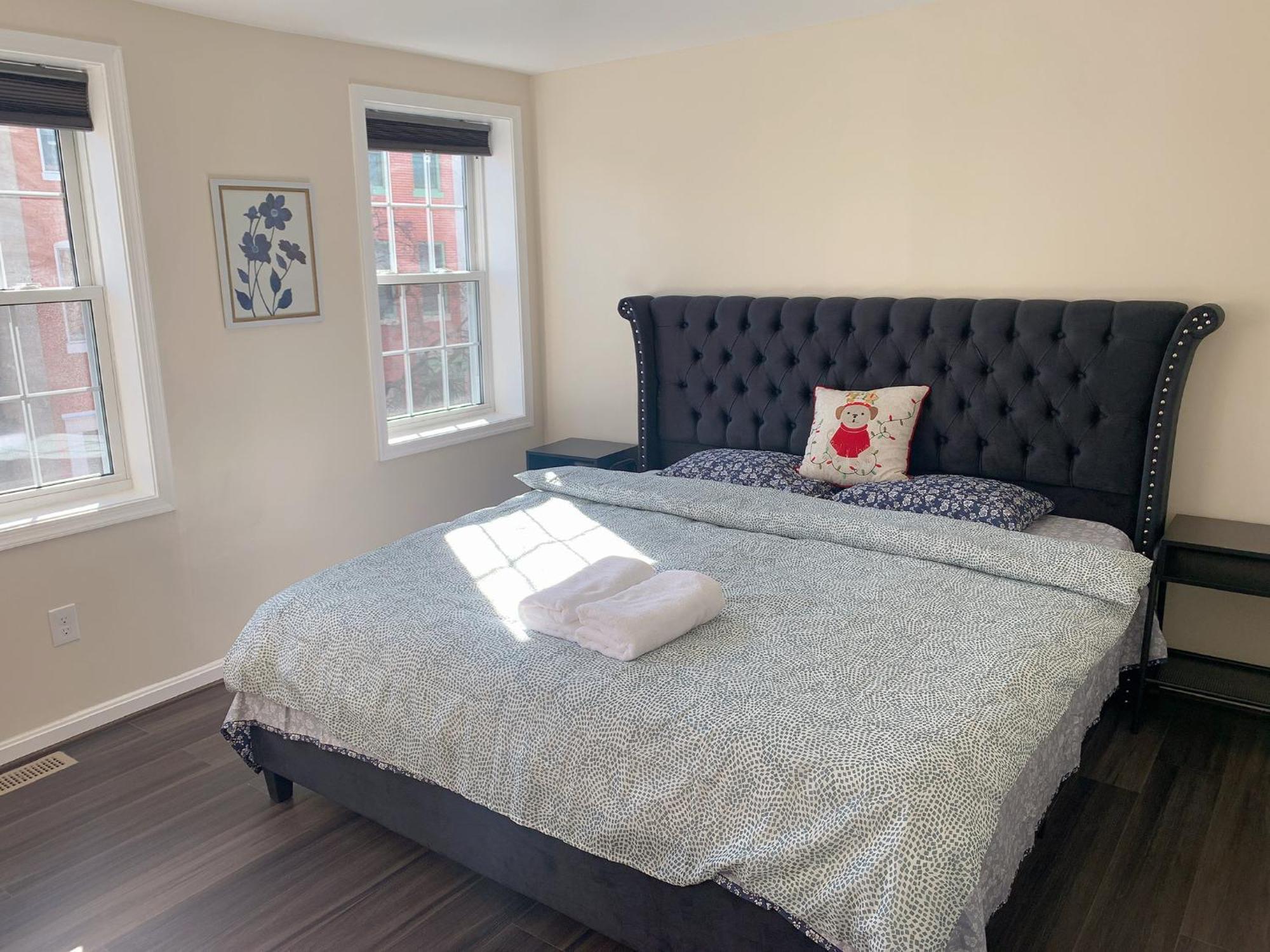 Sweet Bedroom Located Central Of Downtown Baltimore Bagian luar foto